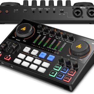 Maono Streaming Audio Mixer Console for Podcasting E2 Gen2