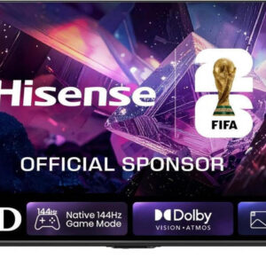 Hisense 100E7S PRO 100'' 4K Smart QLED 144hz TV