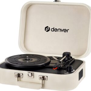 Denver Portable Turntable Built-in speakers PC Recording Software VPL-130
