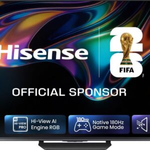 Hisense 85UR8S 85'' 4K Smart RGB MINI LED 180hz TV