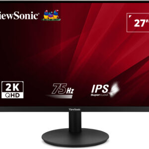 Viewsonic Monitor VA 27'' 2K IPS 75Hz HDR 10 Dual HDMI & DisplayPort VA2708-2K-HD-2