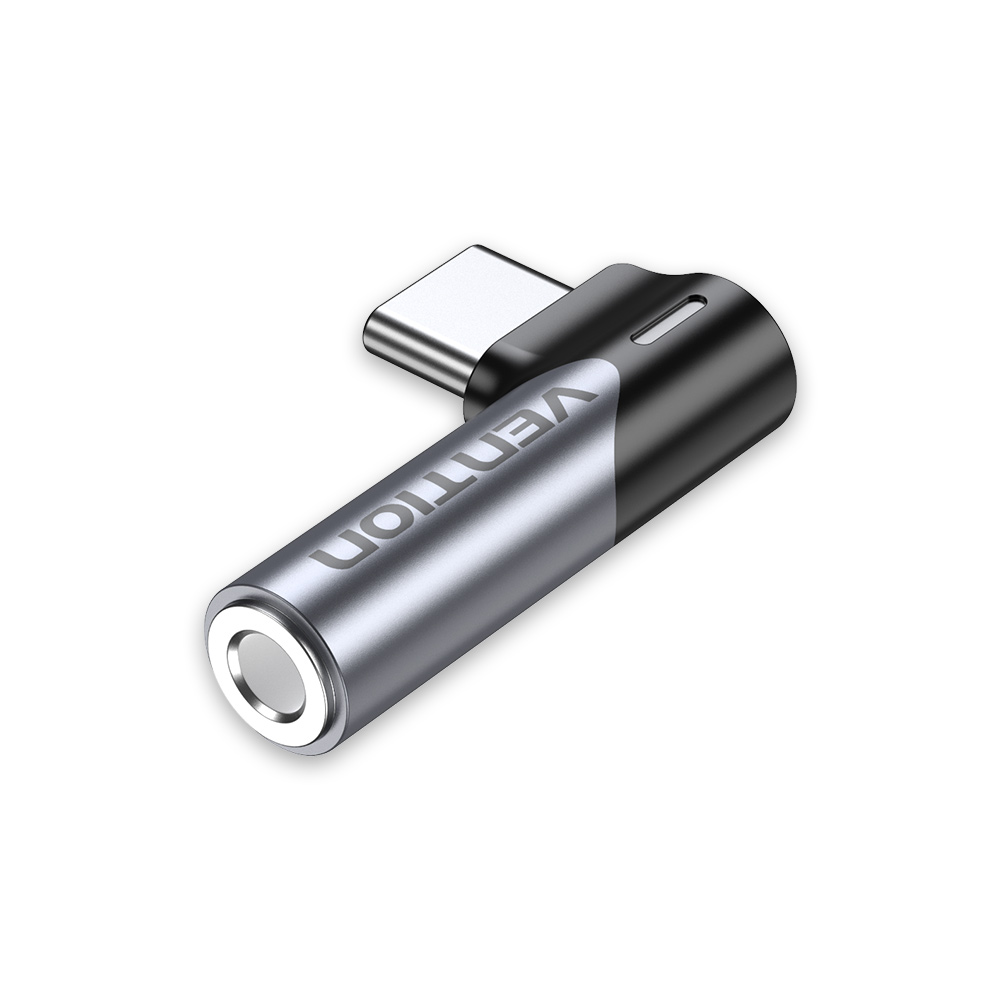 Vention USB-C to 3.5mm Female Right Angle Adaptor BGWH0