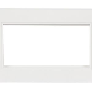 AV:Link Wall Plate Frame Double 4 Modules 122.505UK