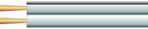 Mercury Economy Speaker Cable 2 x 2.5mm White 100m 807.055UK