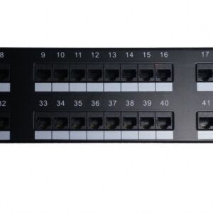 DigitMX NETPRO NP-CPP48C6 48Port CAT6 Patch Panel