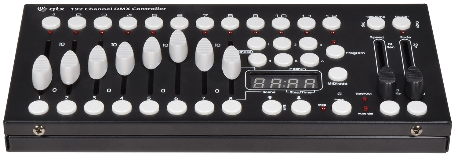 QTX DMX-192 192 Channel DMX Controller 154.103UK