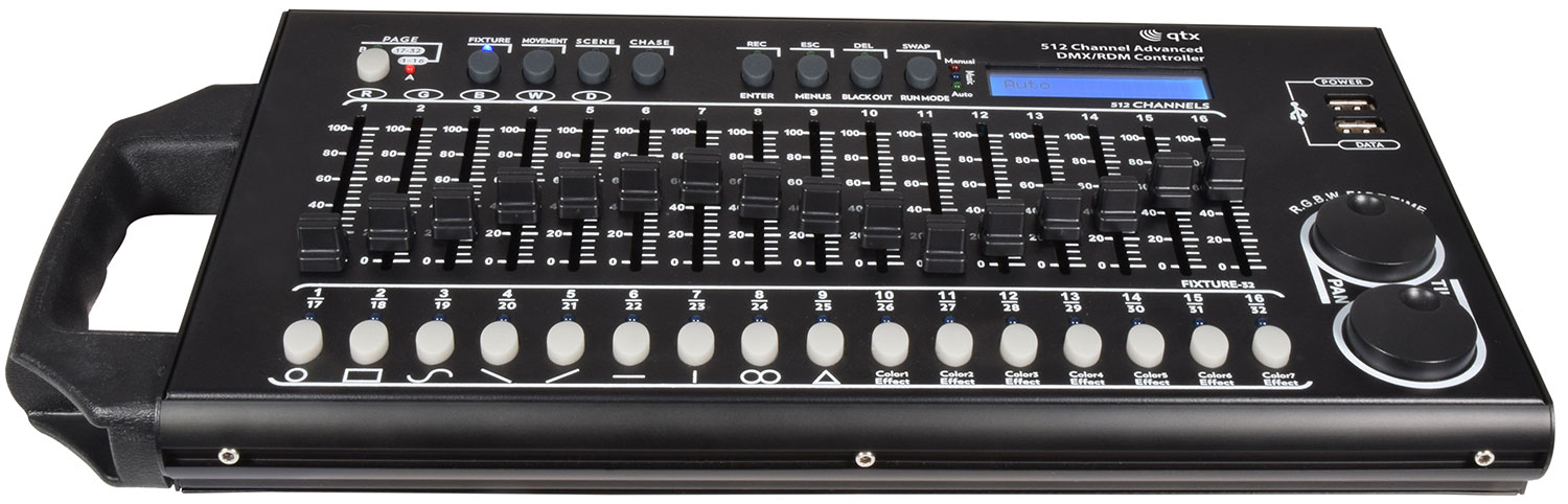 QTX ADMX-512 Advanced 512 Ch DMX/RDM Controller 154.105UK