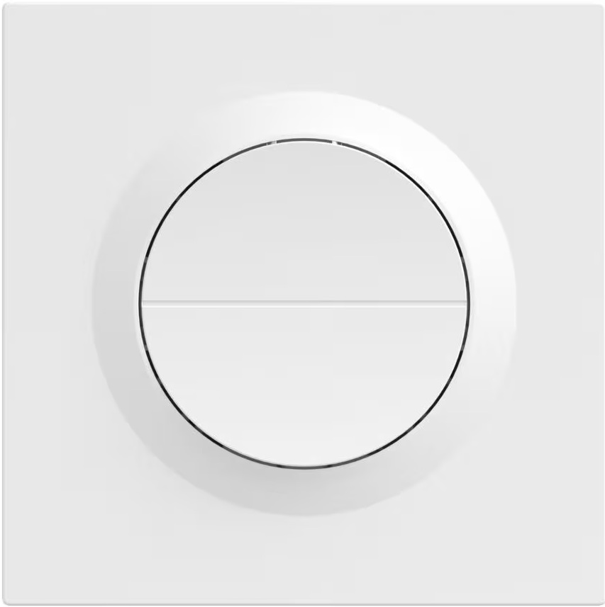 Sonoff Zigbee Smart Wall Mechanical Switch 1-Button 2 Gang White With Matter