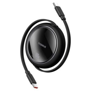 Baseus Cable USB-C to USB-C Pathfinder Retractable Cable 100W 1m Black