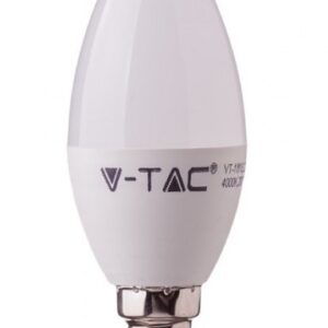 V-TAC LED Bulb E14 Candle 5.5W WW 3000K 171