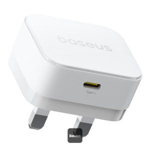 Baseus Charger Wall 20W USB-C PALM Series UK White