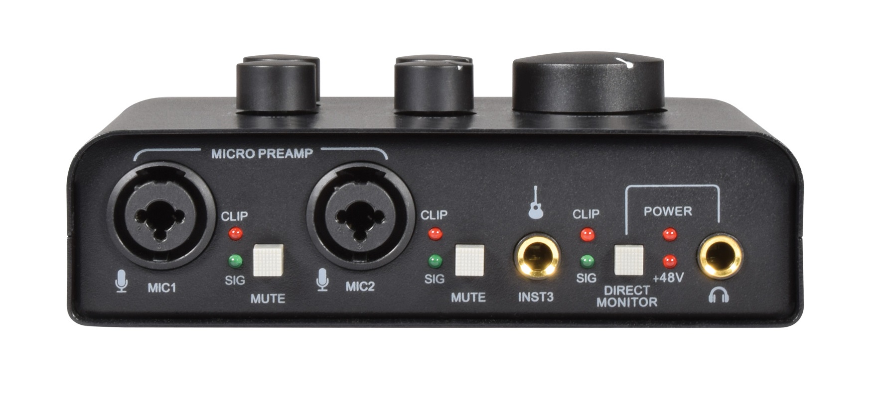 Citronic USB Audio Interface 2 Mics+1 Instrum 173.650UK