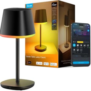 Govee Lamp Table RGBICWW Portable 30hrs (Table Lamp Classic)