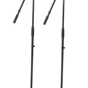 Chord Microphone Stand w/Adjust Boom Arm (Set of 2 + Carry Case) 181.061UK
