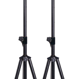 QTX Speaker Stand Floor Set of 2 Stands + Carry Case 181.182UK