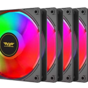 Armaggeddon Gaming Cooling Fan Set 5pcs CHROMA KIT 3000 Black