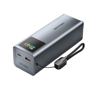 Vention MA Powerbank 20000mAh 100W 2xUSB-C 1xUSB-A TFT Display +100W Cable FKCH0