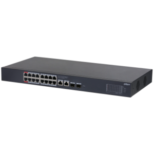 Dahua PoE Gigabit Switch 16ports+2UP+2SFP 240W CLloud Managed CS4220-16GT-240