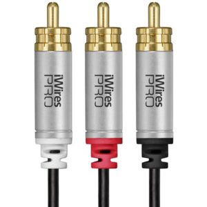 Techlink iWiresPro Subwoofer RCA to 2 RCA 3.0m 711043
