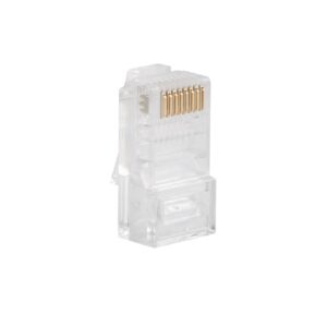 Lanberg CAT6 UTP Passthrough RJ45 Ethernet EZ Plugs (100PCS)