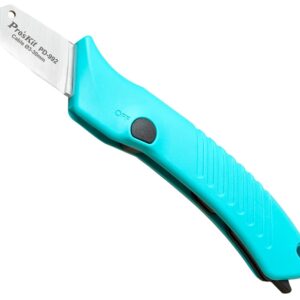 Proskit PD-992 Super Sharp Electricians Knife Anti Slip & Ergonomic with Dual Function Cover