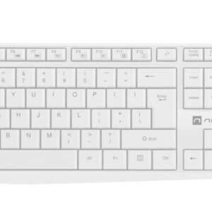 Natec NAUTILUS Wired Keyboard White