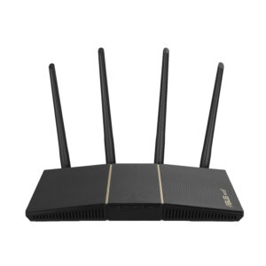ASUS NETWORKING Router AX3000 Wi-Fi 6 Dual Band Gigabit VPN AiProtection Gaming RT-AX57