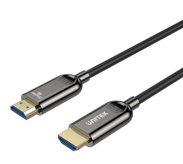 Unitek Fiber Optic HDMI 2.1 Cable 8K60Hz 40.0m C11085GY-40M