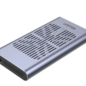Unitek SolidForce 2-Bay NVMe 20Gbps Aluminium Enclosure with Offline Clone Function S1206A