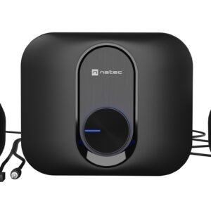 Natec PC Speakers 2.1 USB Powered 3.5mm 11W RMS Black PUG