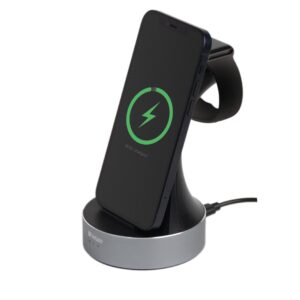 Verbatim Charger Desktop Wireless Qi MFI 2in1 Apple Devices WCS-01