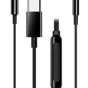 Genius Mobile Headset In-Ear USB-C Inline Control HS-M365 Black