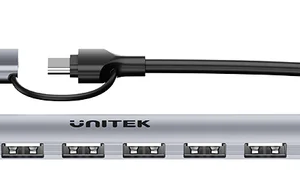 Unitek USB-A Hub 7-Port USB2.0 with 0.15m cable H1209A
