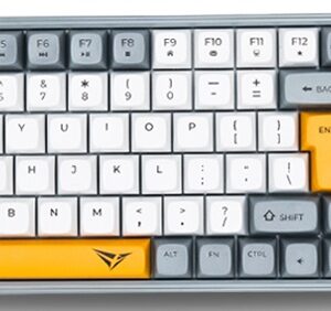 Alcatroz Tetriz Air 3 Wireless Keyboard 2.4G+BT Summer White