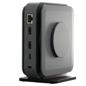 j5create Dock USB-C Dual Display 4K MST MacBookM3 HDMI/RJ45/SD/USB/PD + Wireless Charger JCD3199