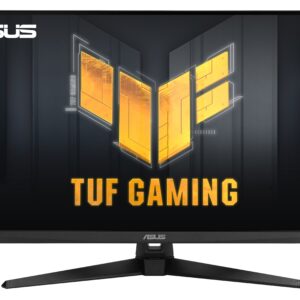 ASUS Monitor TUF Gaming 32" 2K QHD 170Hz VA Flat DP Dual-HDMI FreeSync Premium Speakers VG32AQA1A