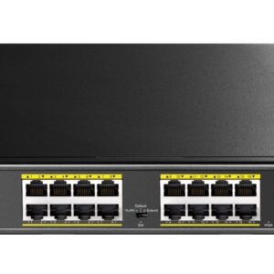 Cudy Switch PoE FE 16PoE + 2GbE + 1SFP Uplink 200W R/M FS1018PS1