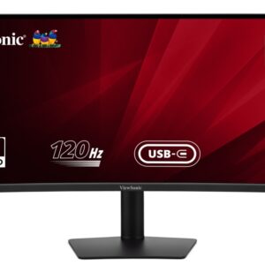Viewsonic Monitor VA 34'' UWQHD IPS Curved UltraWide 120Hz USB-C Hub/PD/Speakers VA3420C