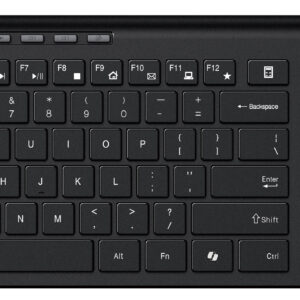 Genius Keyboard Wireless AI Chocolate Keys + 8 Hot Keys SlimStar 7230 English