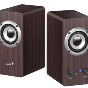 Genius PC Speakers 2.0 10W SP-HF400 Brown Wood