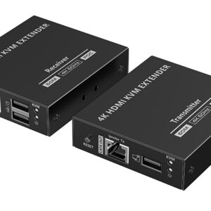 Lenkeng KVM HDMI Extender over Ethernet 4K60Hz 70m Loop POC LKV565KVM-P