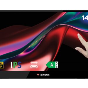 Verbatim Monitor Portable Touch 14" Full-HD USB-C LIGHT Series