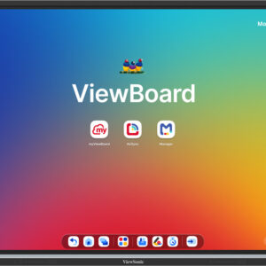 Viewsonic Viewboard Interactive Display Whiteboard 86" 4K Android EDLA 50-Point Touch 70W Speaker NFC IFP8651-3C