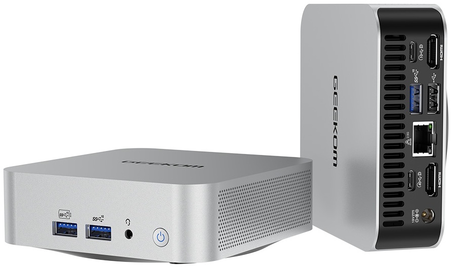 GEEKOM A6 Mini PC AMD Ryzen7 6800 16GB DDR5, 1TB NVMe, 2.5GbE, HDMI/USB-C, Win11 Pro