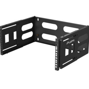 Lanberg Rack Wall Mount Folding Bracket 19" 4U 497X400/240 Black FB01-5404-10B