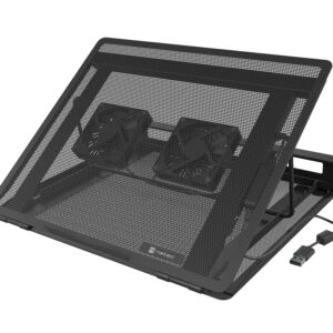 Natec TERN 2 PLUS Laptop Cooling Stand 12.1-17.3" with Adjsutable Fan Position & Speed