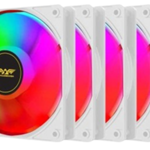 Armaggeddon Gaming Cooling Fan Set 5pcs CHROMA KIT 3000 White