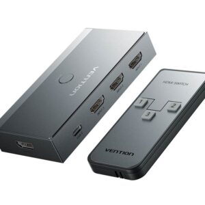Vention HDMI Switch 3-Port 8K 2.1 w/Remote Control AKRH0