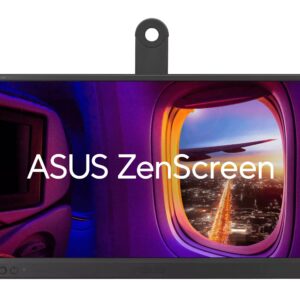 ASUS Monitor Portable ZenScreen 15.6" FHD IPS Anti-Glare 360° Kickstand HDMI Dual USB-C MB169CK