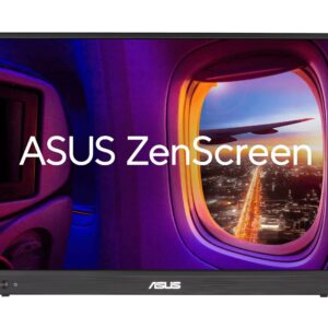 ASUS Monitor Portable ZenScreen 16" WUXGA IPS Power Pass-Through Auto-Rotate HDMI Dual USB-C MB16FC